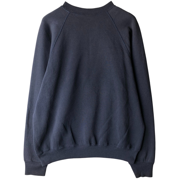 90'S Lee snake print sweatshirt with python and skull print, made in the USA, size L. unclear navy blue type Vintage Second Hand