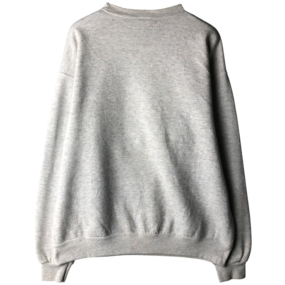 2000'S Lee Dog Print Sweatshirt, Men's Size L cotton gray type Vintage Second Hand