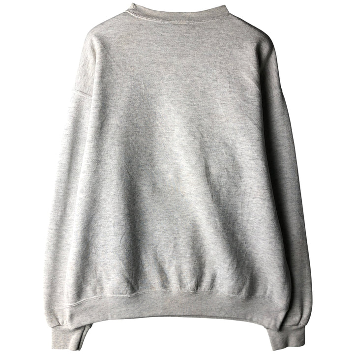 2000'S Lee Dog Print Sweatshirt, Men's Size L cotton gray type Vintage Second Hand