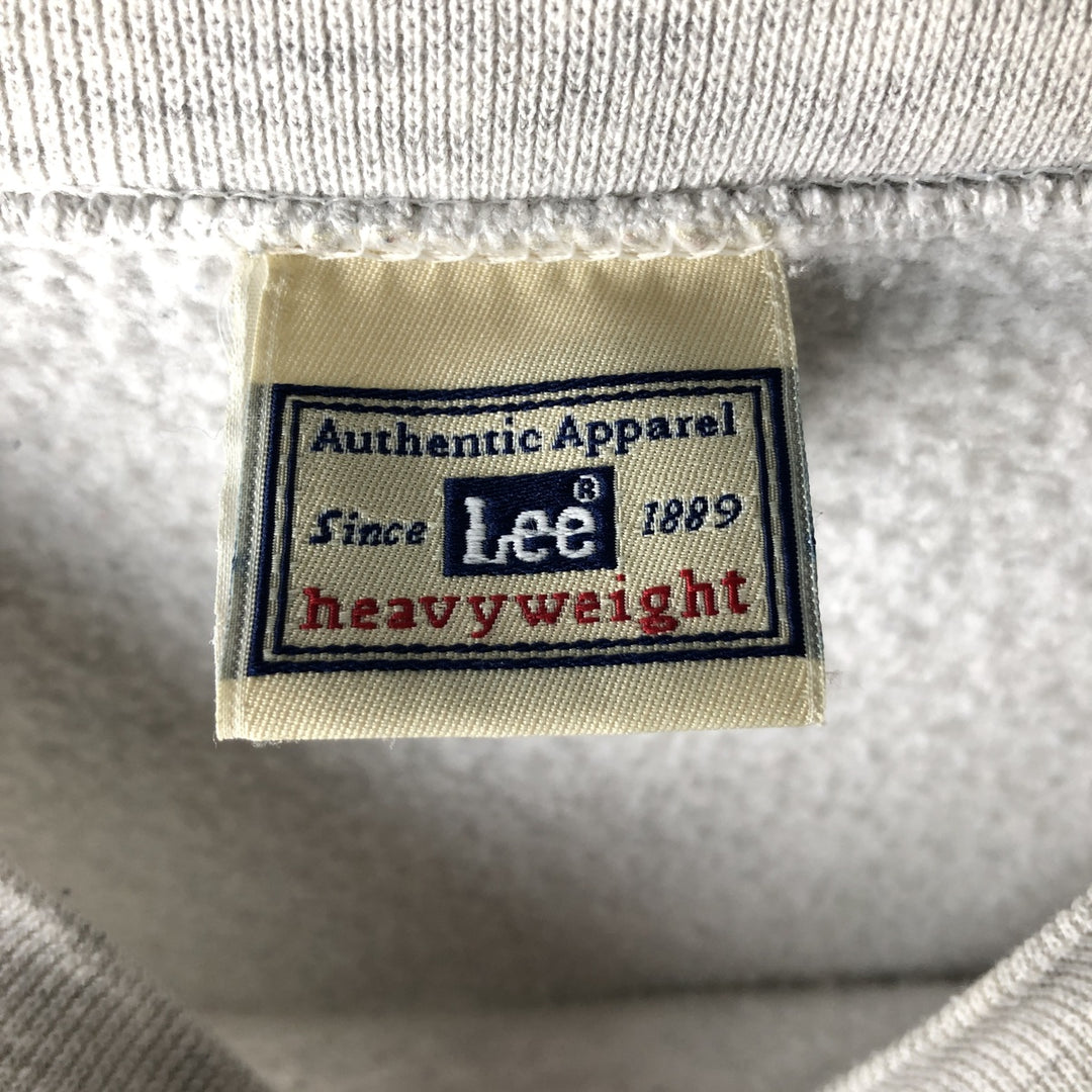 2000'S Lee Dog Print Sweatshirt, Men's Size L cotton gray type Vintage Second Hand