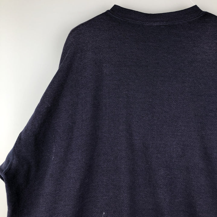 Vintage MLB Cleveland Indians print sweatshirt, size XL, men's unclear navy blue type Vintage Second Hand