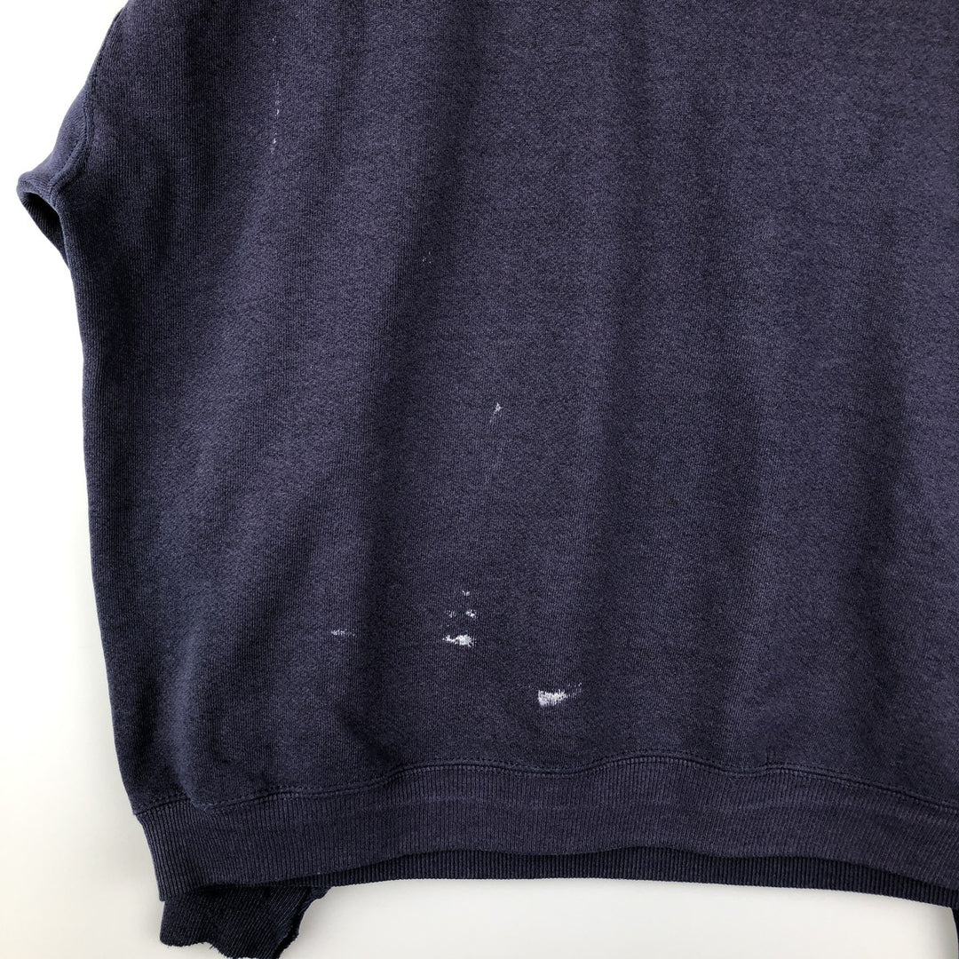 Vintage MLB Cleveland Indians print sweatshirt, size XL, men's unclear navy blue type Vintage Second Hand