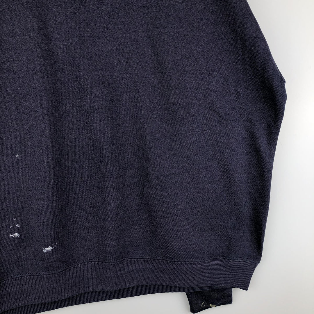 Vintage MLB Cleveland Indians print sweatshirt, size XL, men's unclear navy blue type Vintage Second Hand