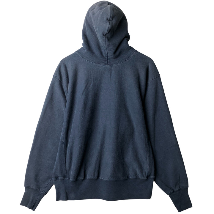 Vintage 90'S Champion Reverse Weave pullover sweatshirt, size L, men's cotton navy blue type Vintage Second Hand