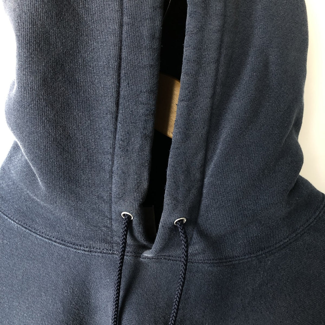 Vintage 90'S Champion Reverse Weave pullover sweatshirt, size L, men's cotton navy blue type Vintage Second Hand