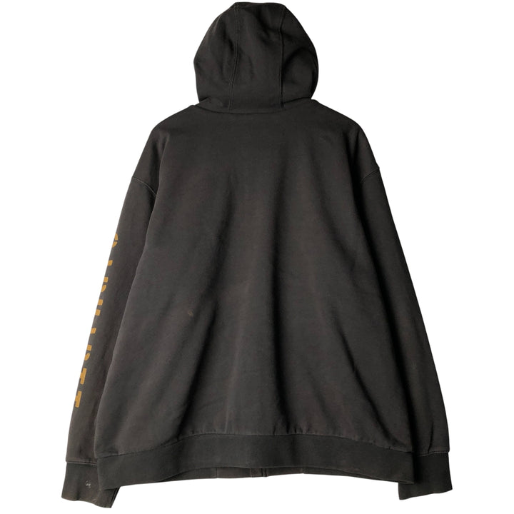 Carhartt Loose Fit Sweat Full Zip Hoodie, Men's XL cotton black type Vintage Second Hand