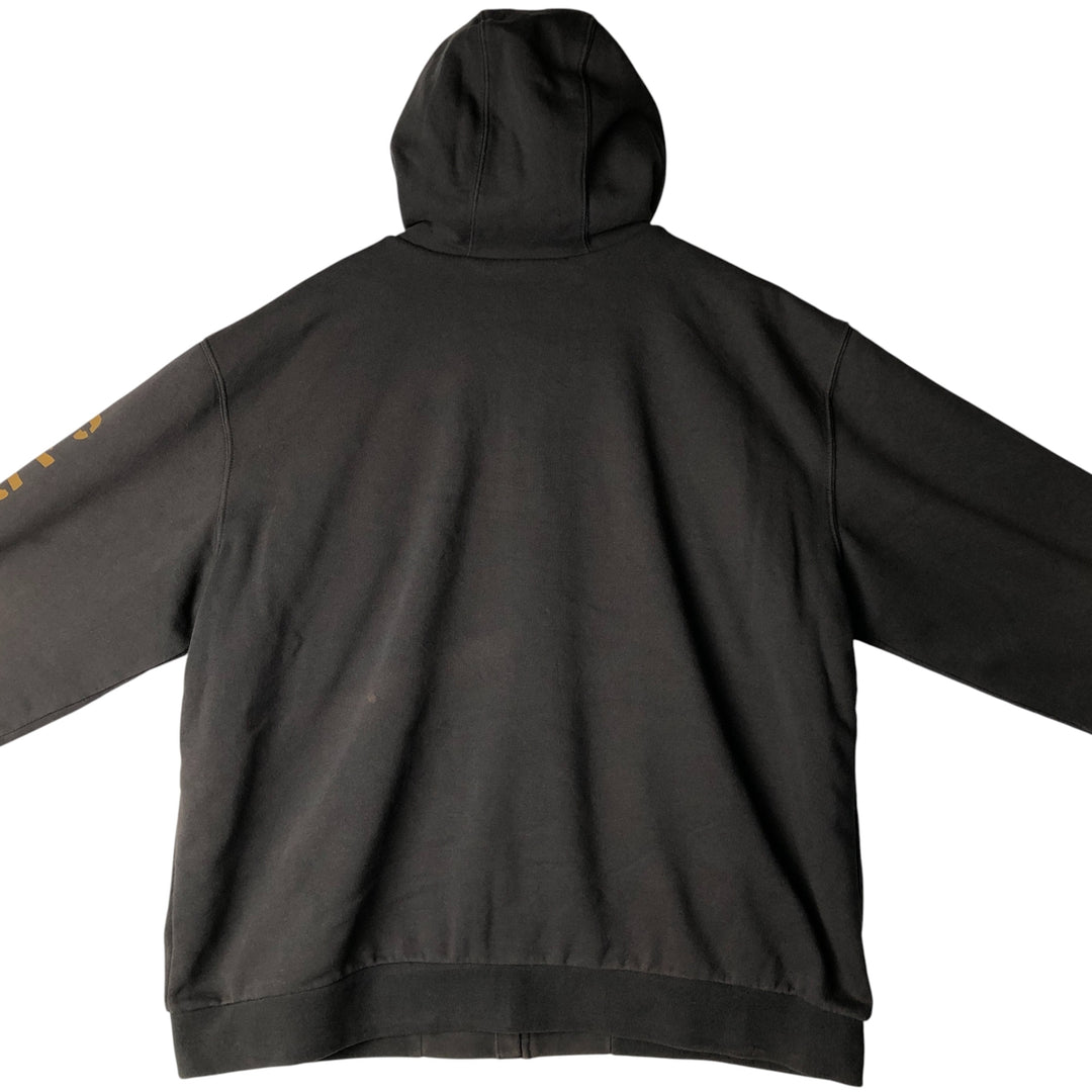 Carhartt Loose Fit Sweat Full Zip Hoodie, Men's XL cotton black type Vintage Second Hand