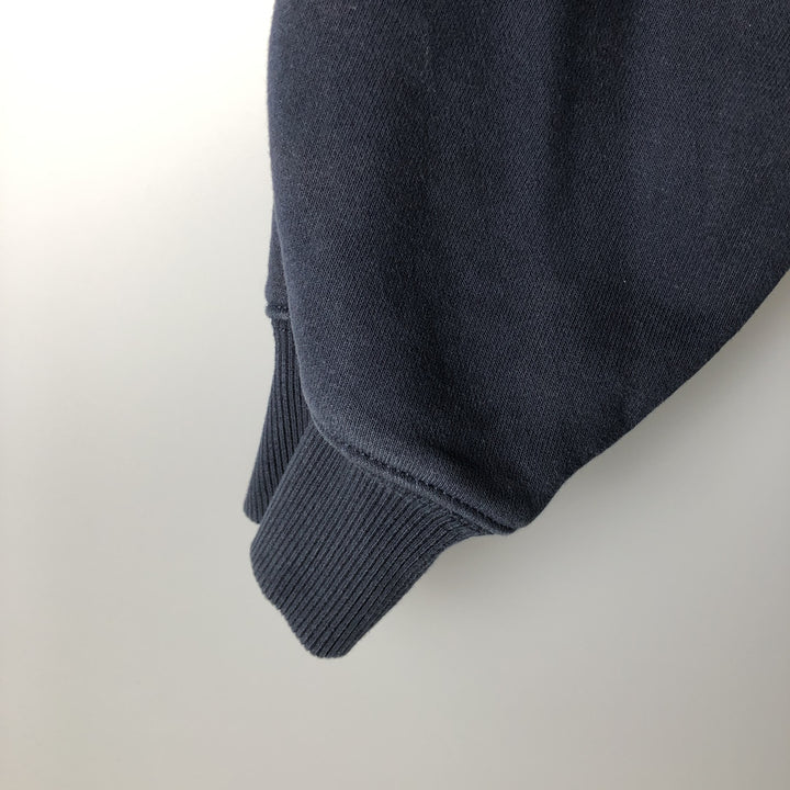 Carhartt Loose Fit Full-Zip Sweatshirt, Men's Size M cotton navy blue type Vintage Second Hand