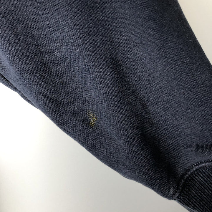 Carhartt Loose Fit Full-Zip Sweatshirt, Men's Size M cotton navy blue type Vintage Second Hand