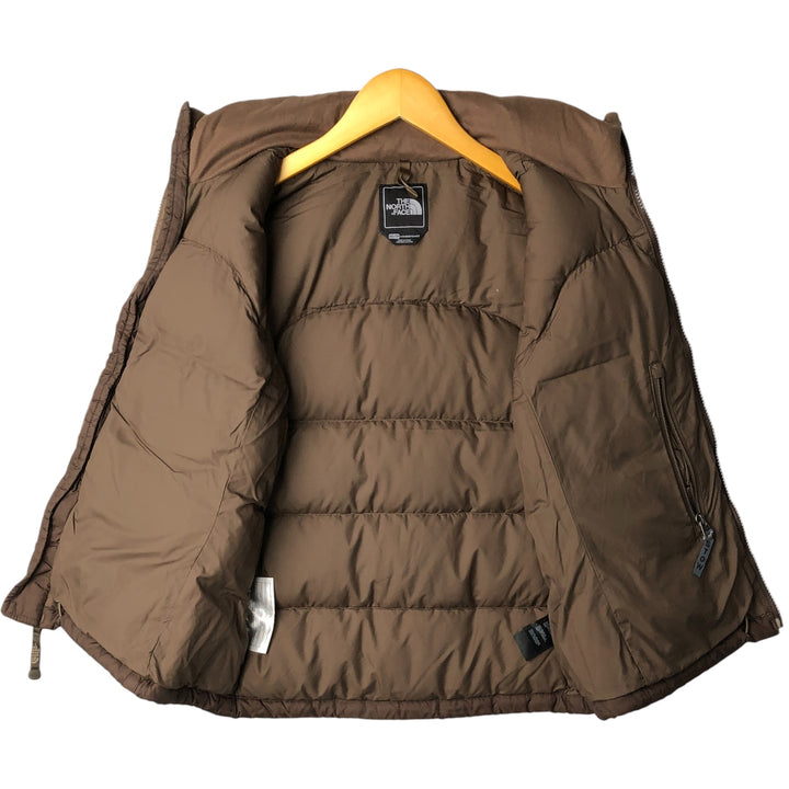 The North Face 700 Fill Power Goose Down Vest, Women's Size XS Nylon brown type Vintage Second Hand