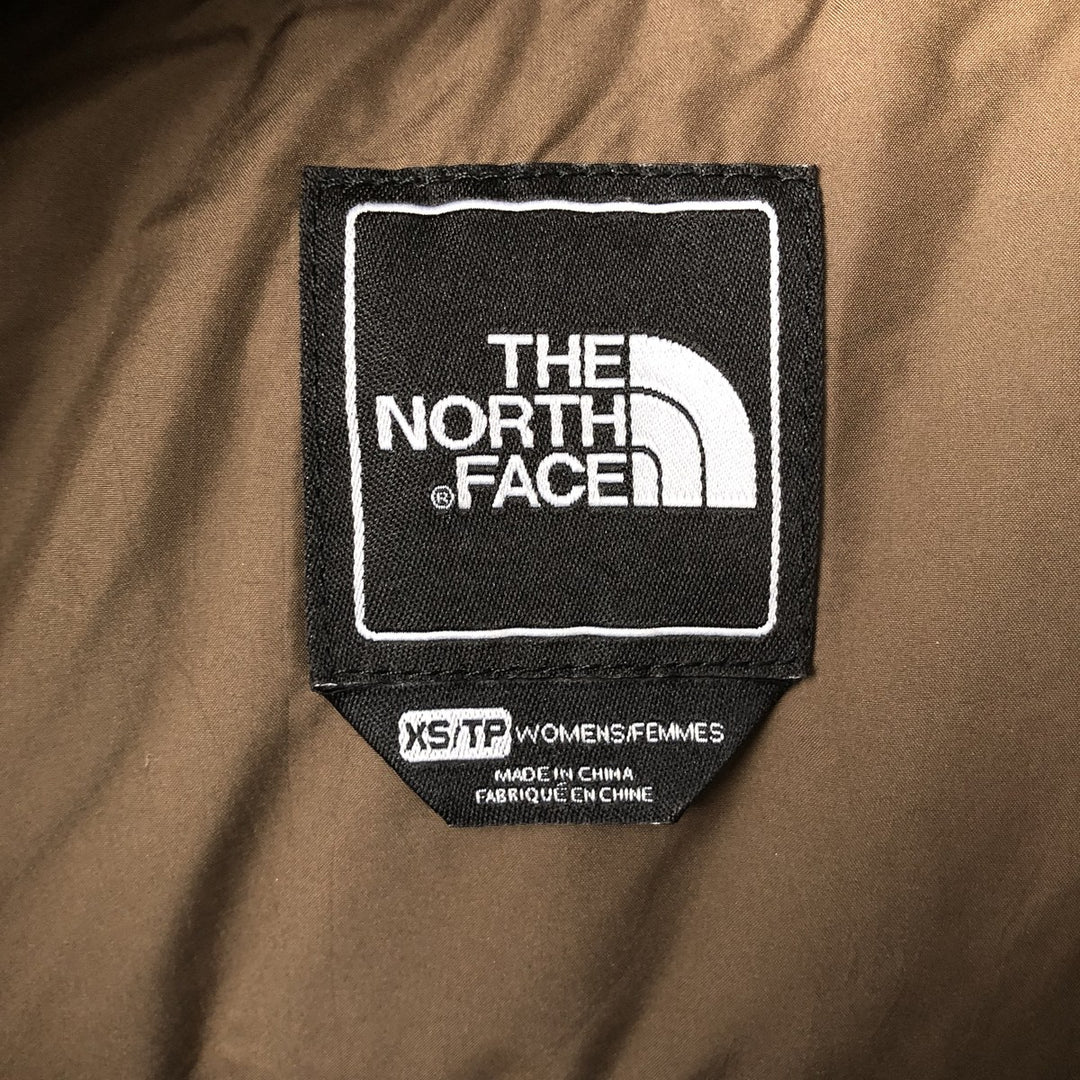 The North Face 700 Fill Power Goose Down Vest, Women's Size XS Nylon brown type Vintage Second Hand
