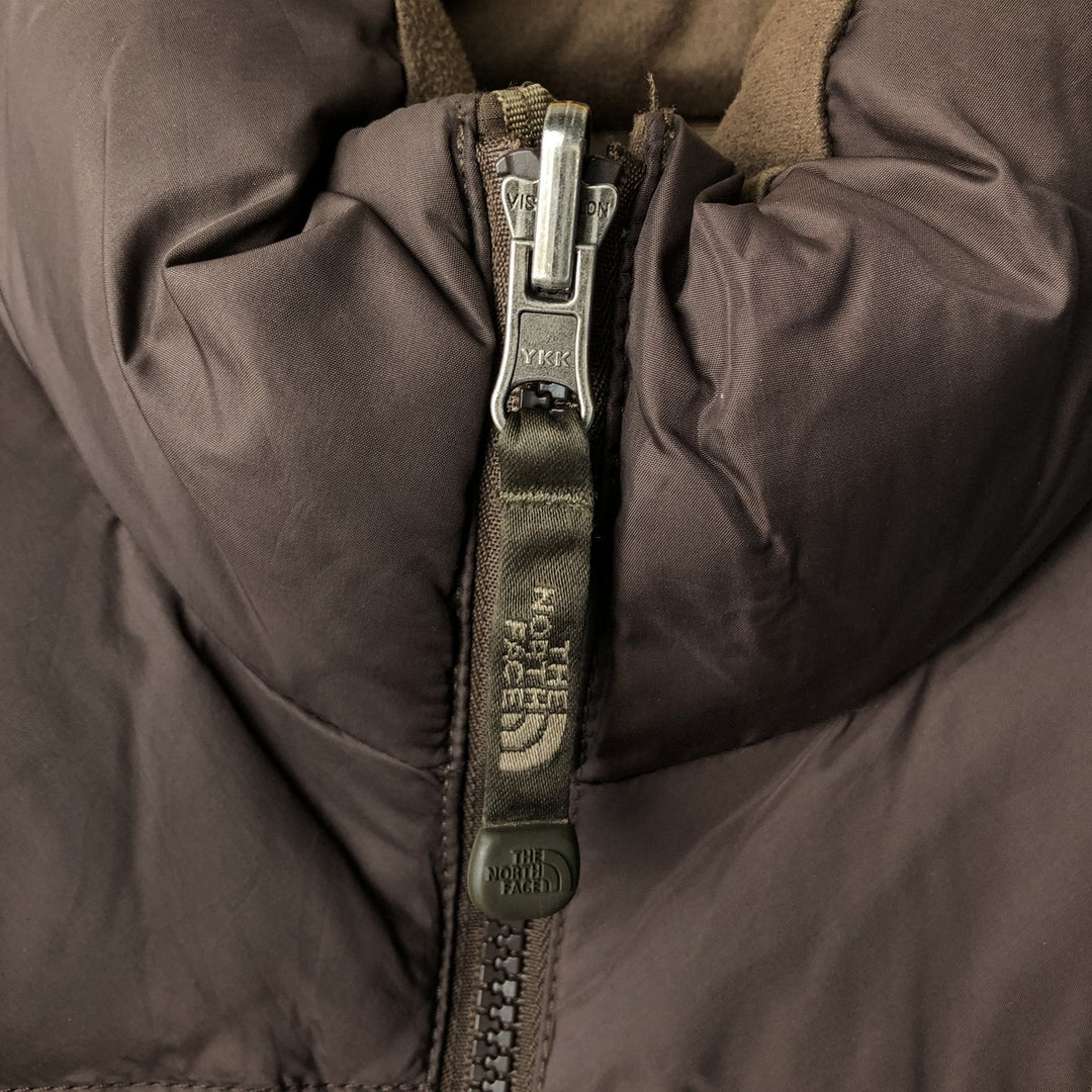 The North Face 700 Fill Power Goose Down Vest, Women's Size XS Nylon brown type Vintage Second Hand