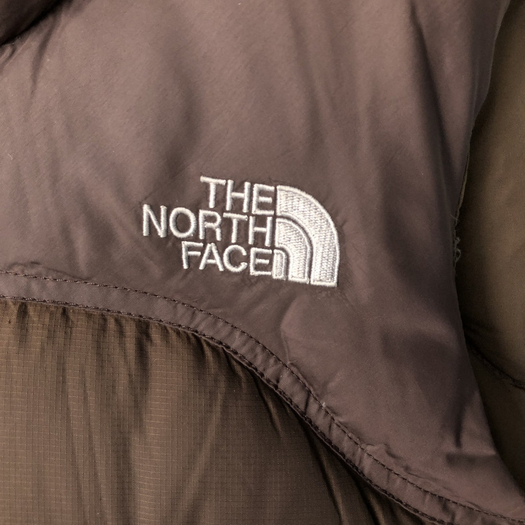 The North Face 700 Fill Power Goose Down Vest, Women's Size XS Nylon brown type Vintage Second Hand