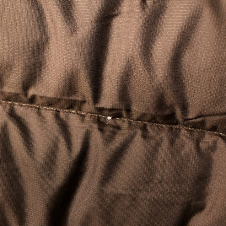 The North Face 700 Fill Power Goose Down Vest, Women's Size XS Nylon brown type Vintage Second Hand