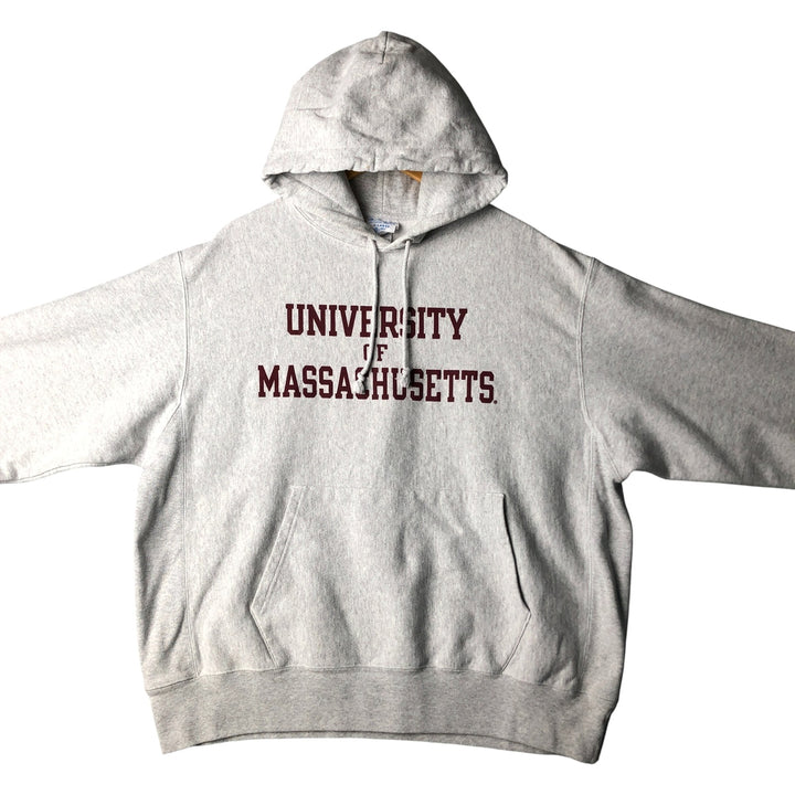 Champion REVERSE WEAVE Reverse Weave College Sweat Pullover Hoodie Men's XL cotton gray type Vintage Second Hand