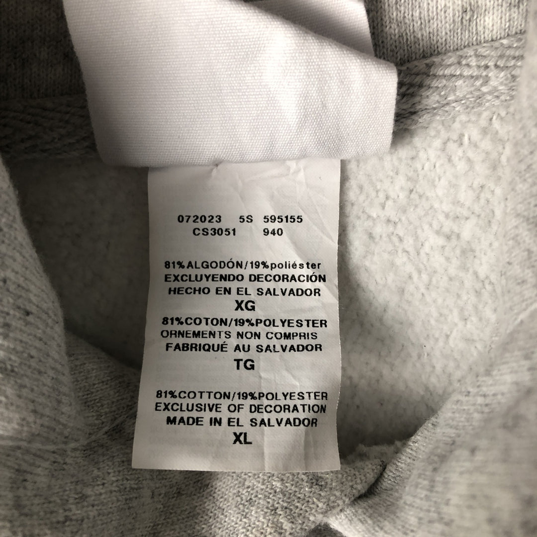 Champion REVERSE WEAVE Reverse Weave College Sweat Pullover Hoodie Men's XL cotton gray type Vintage Second Hand