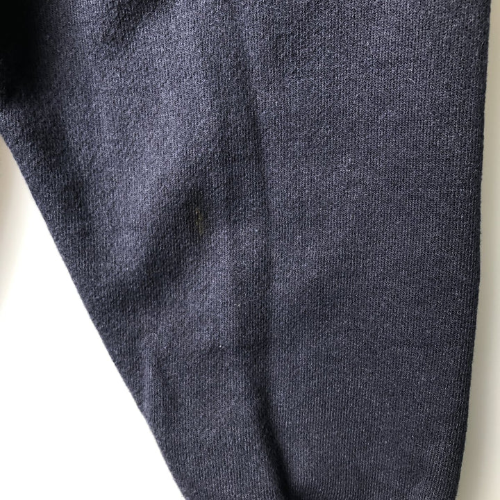 Champion Reverse Weave Reverse Weave Blank Sweatshirt Hoodie, Men's Size XL cotton navy blue type Vintage Second Hand