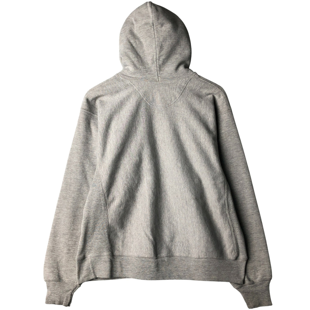 2000'S Champion Premium Reverse Weave College Pullover Hoodie, Men's Size Medium cotton gray type Vintage Second Hand