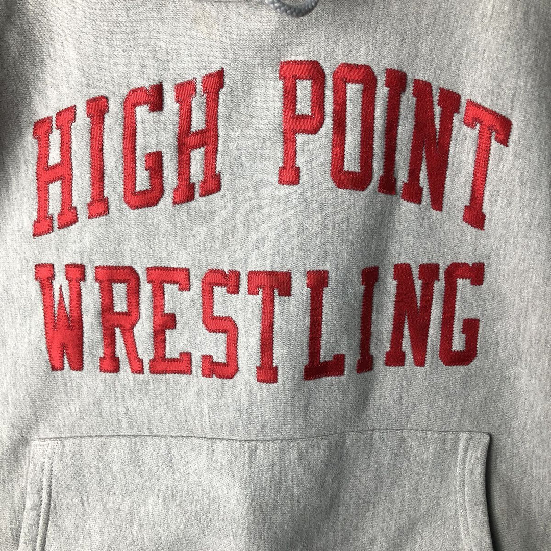 2000'S Champion Premium Reverse Weave College Pullover Hoodie, Men's Size Medium cotton gray type Vintage Second Hand