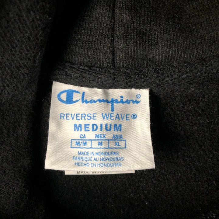 Champion REVERSE WEAVE EPT Advertising Sweatshirt Pullover Hoodie, Men's Size M cotton black type Vintage Second Hand