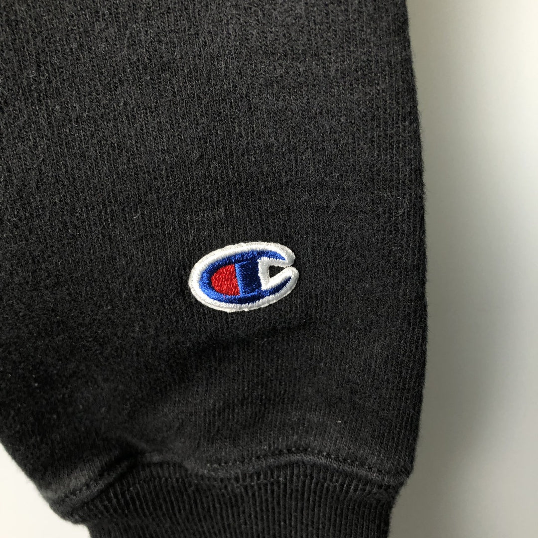 Champion REVERSE WEAVE EPT Advertising Sweatshirt Pullover Hoodie, Men's Size M cotton black type Vintage Second Hand