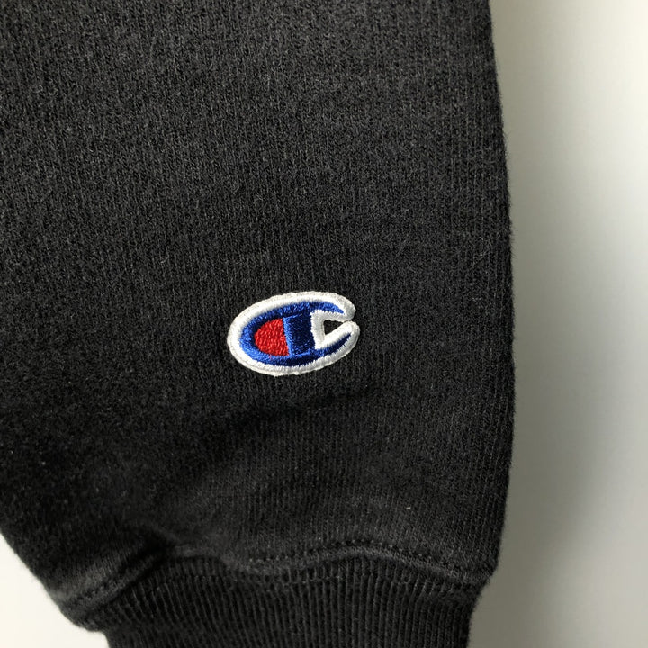 Champion REVERSE WEAVE EPT Advertising Sweatshirt Pullover Hoodie, Men's Size M cotton black type Vintage Second Hand