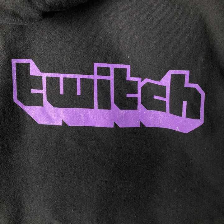 Champion REVERSE WEAVE EPT Advertising Sweatshirt Pullover Hoodie, Men's Size M cotton black type Vintage Second Hand