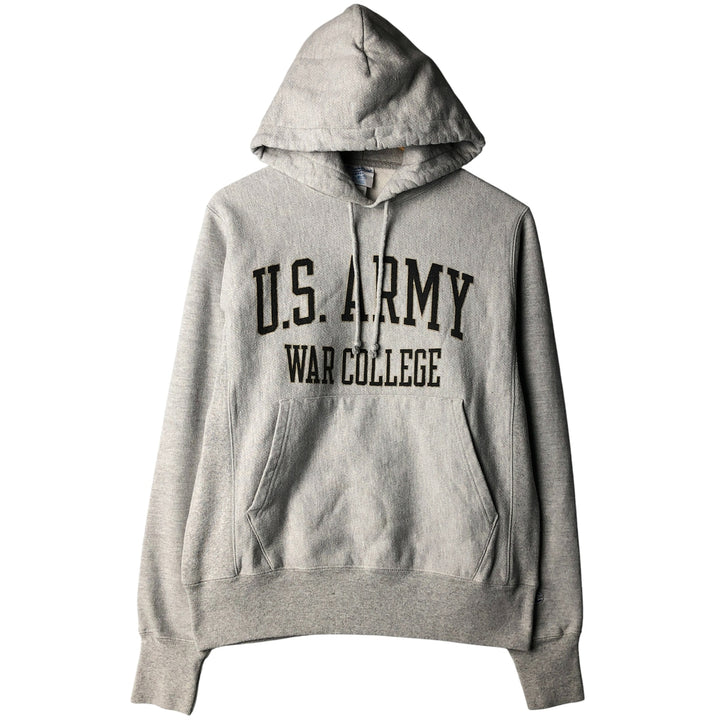 Champion REVERSE WEAVE Reverse Weave College Sweat Pullover Hoodie Men's S cotton gray type Vintage Second Hand