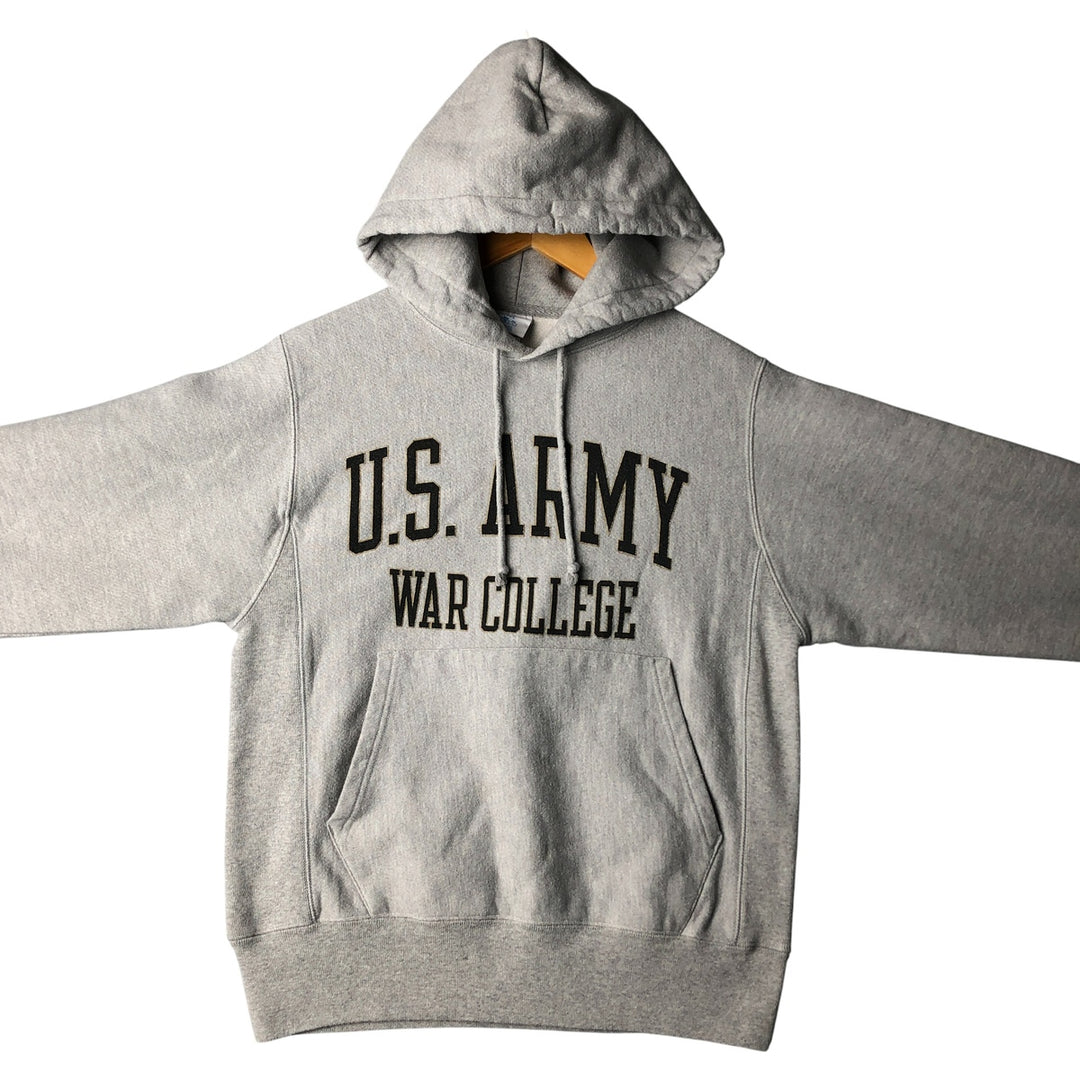 Champion REVERSE WEAVE Reverse Weave College Sweat Pullover Hoodie Men's S cotton gray type Vintage Second Hand