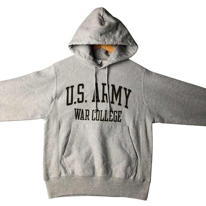 Champion REVERSE WEAVE Reverse Weave College Sweat Pullover Hoodie Men's S cotton gray type Vintage Second Hand