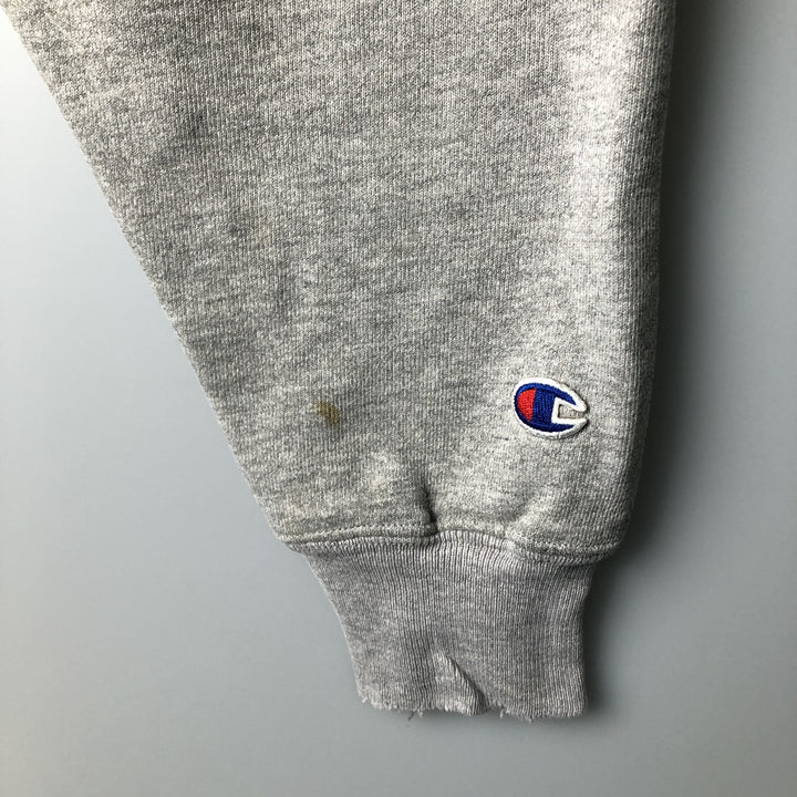 00'S Champion Premium Reverse Weave College Sweat Pullover Hoodie, Men's Size L cotton gray type Vintage Second Hand