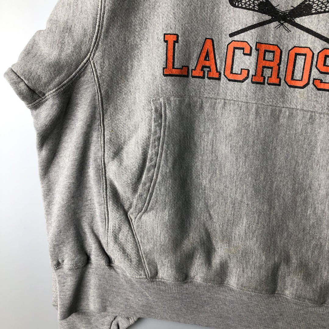 00'S Champion Premium Reverse Weave College Sweat Pullover Hoodie, Men's Size L cotton gray type Vintage Second Hand