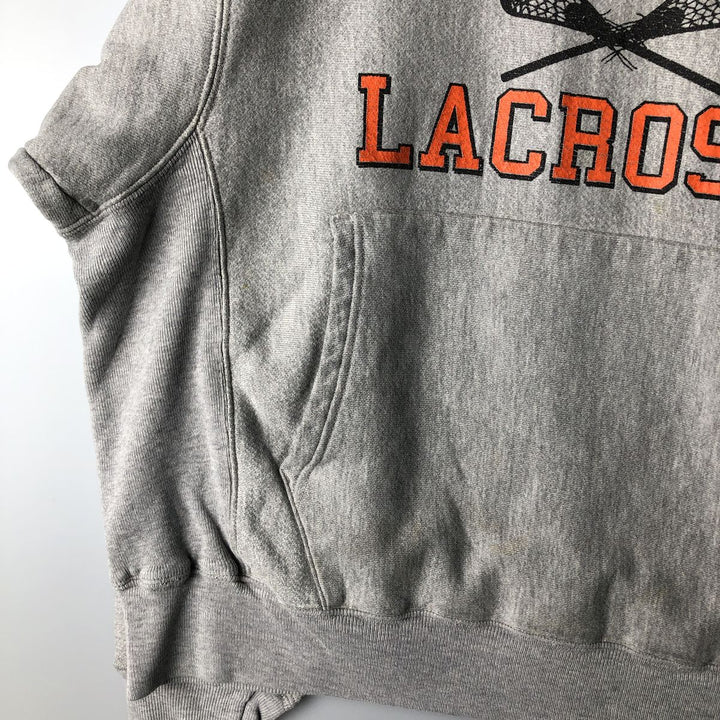 00'S Champion Premium Reverse Weave College Sweat Pullover Hoodie, Men's Size L cotton gray type Vintage Second Hand