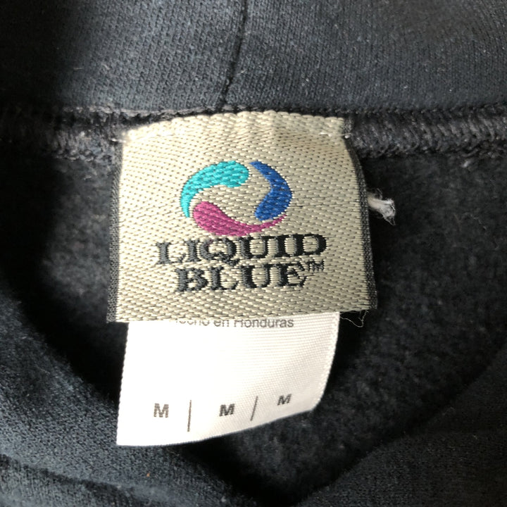 Liquid Blue PINK FLOYD Pink Floyd Band Full-Zip Hoodie, Men's Size M cotton black type Vintage Second Hand