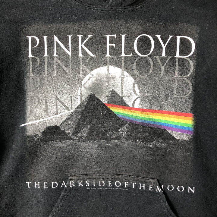Liquid Blue PINK FLOYD Pink Floyd Band Full-Zip Hoodie, Men's Size M cotton black type Vintage Second Hand