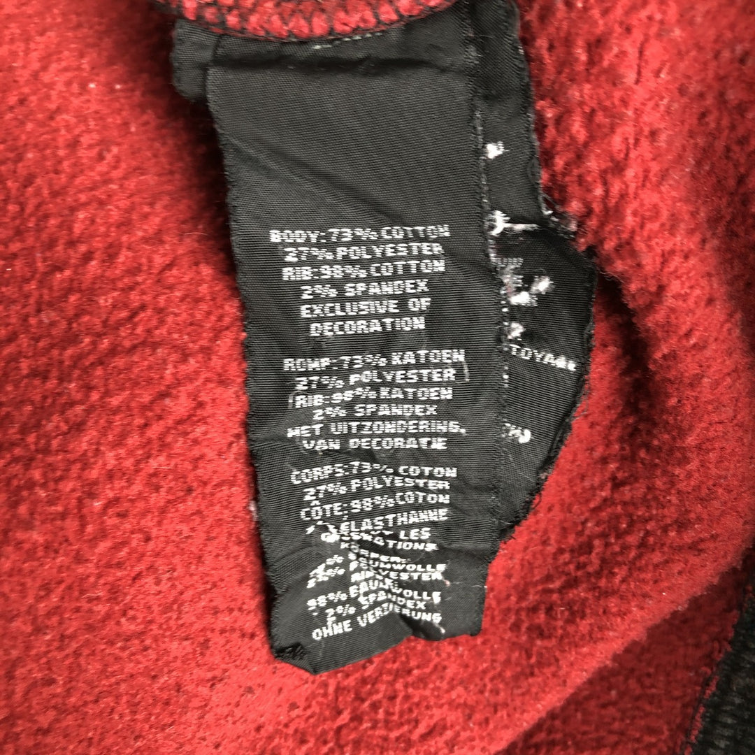 Harley-Davidson Eagle Pattern Advertising Sweatshirt, Men's Size Medium cotton red type Vintage Second Hand