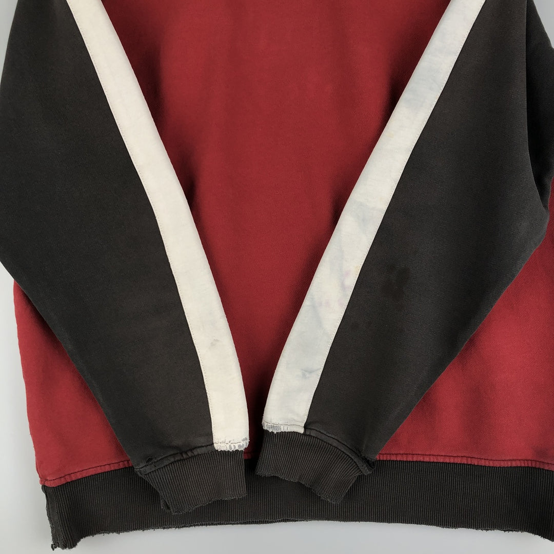 Harley-Davidson Eagle Pattern Advertising Sweatshirt, Men's Size Medium cotton red type Vintage Second Hand