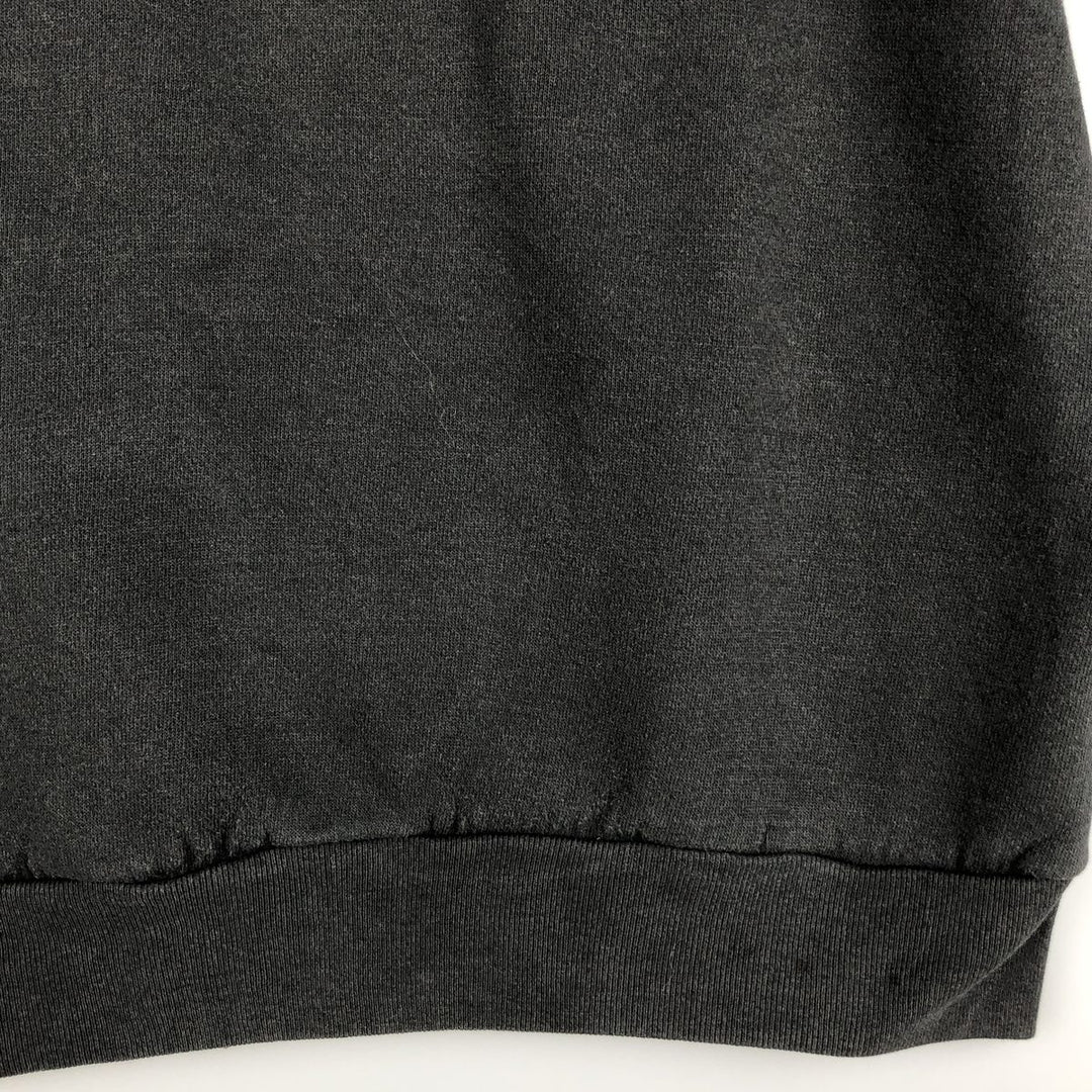 OUTDOOR GEAR Message Deer Print Animal Sweatshirt, Men's Size XL cotton black type Vintage Second Hand
