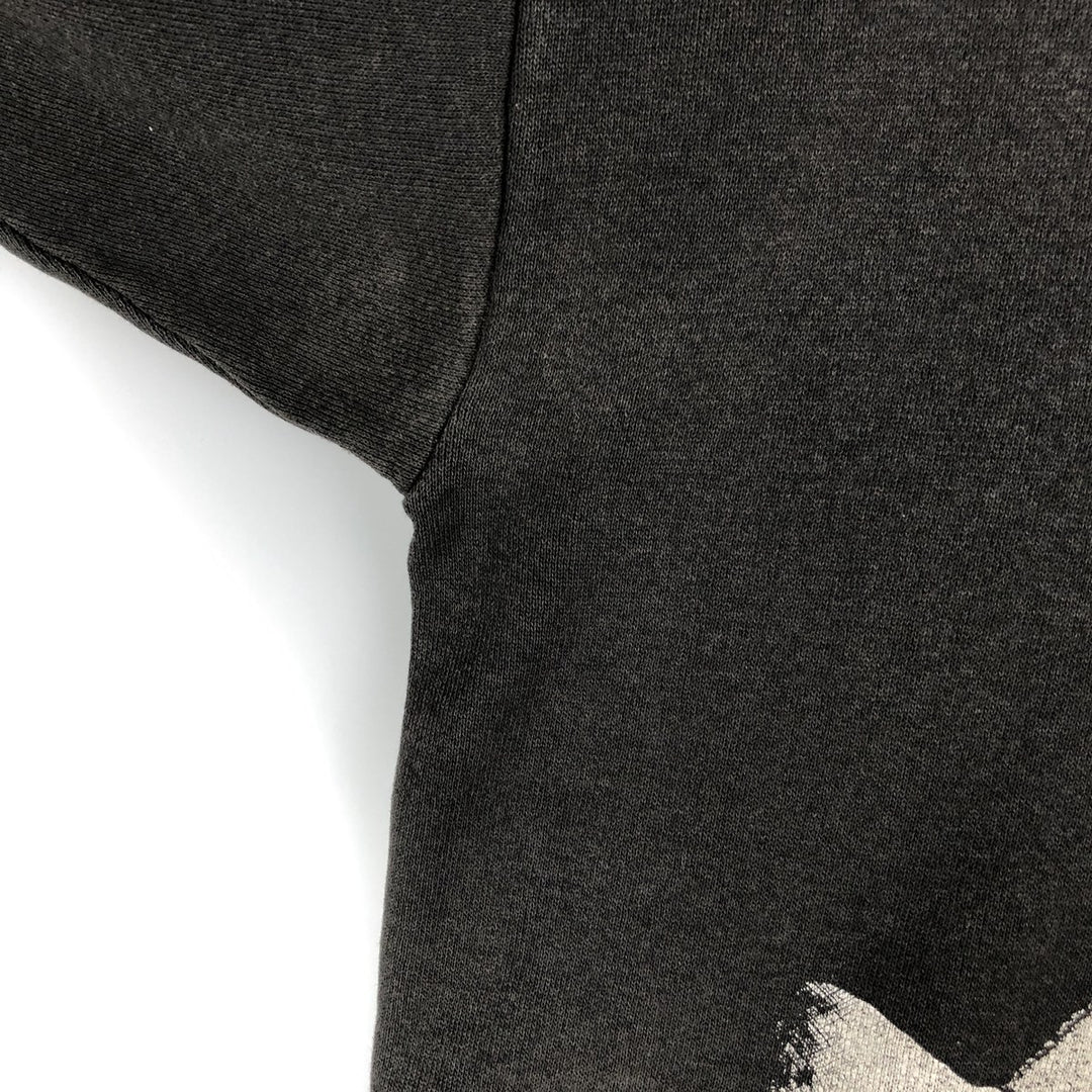 Vintage 90'S Lee Black Panther Pattern Print Sweatshirt, Made in USA, Men's Size L cotton black type Vintage Second Hand