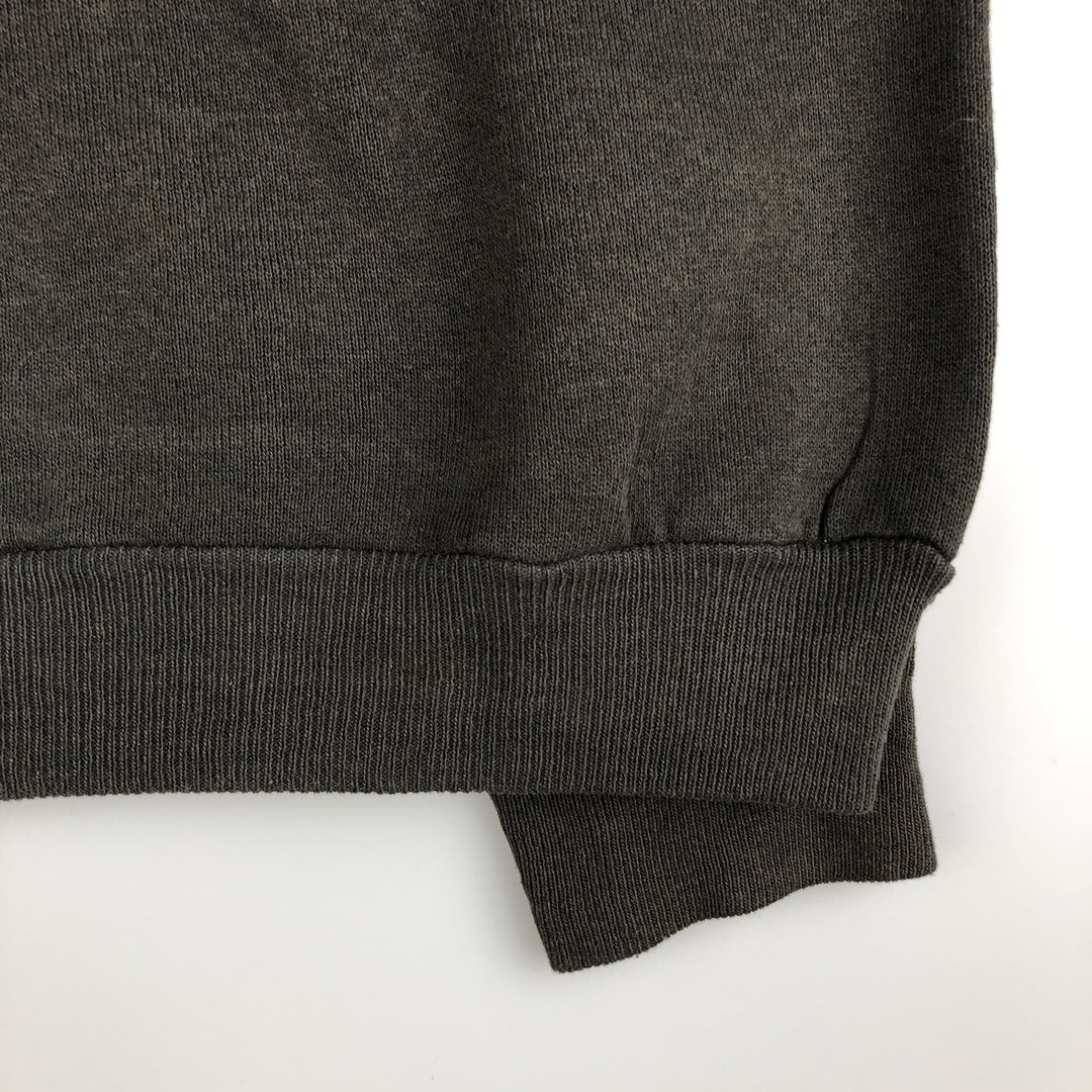 Vintage 90'S Lee Black Panther Pattern Print Sweatshirt, Made in USA, Men's Size L cotton black type Vintage Second Hand