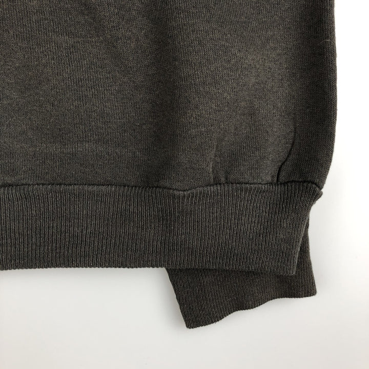 Vintage 90'S Lee Black Panther Pattern Print Sweatshirt, Made in USA, Men's Size L cotton black type Vintage Second Hand