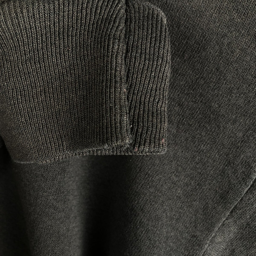 Vintage 90'S Lee Black Panther Pattern Print Sweatshirt, Made in USA, Men's Size L cotton black type Vintage Second Hand