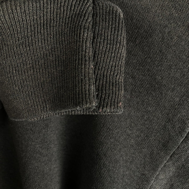 Vintage 90'S Lee Black Panther Pattern Print Sweatshirt, Made in USA, Men's Size L cotton black type Vintage Second Hand