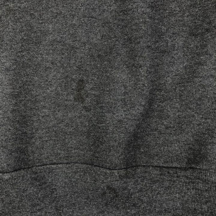 Vintage 90'S Miller Tiger Pattern Sweatshirt, Made in USA, Men's Size XL cotton Charcoal Vintage Second Hand