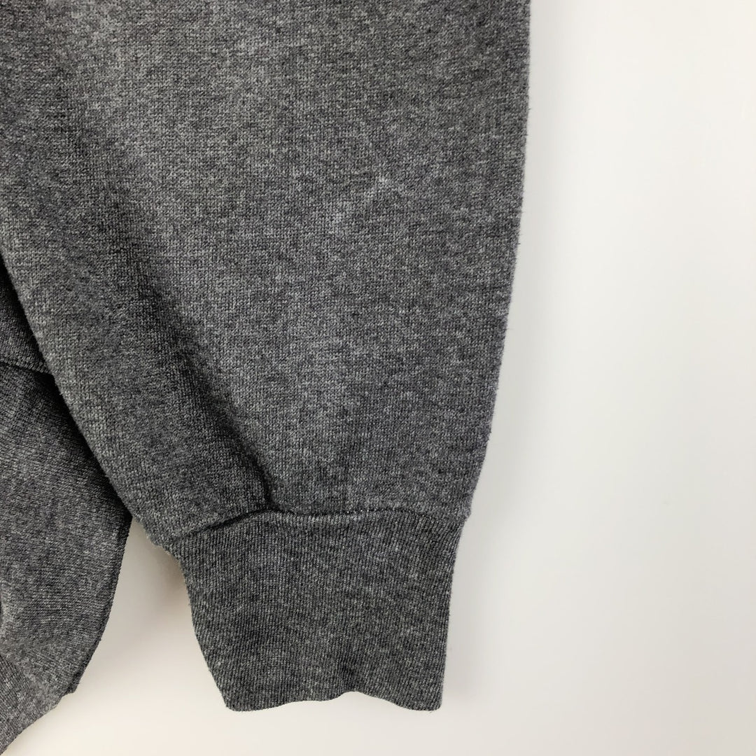 Vintage 90'S Miller Tiger Pattern Sweatshirt, Made in USA, Men's Size XL cotton Charcoal Vintage Second Hand