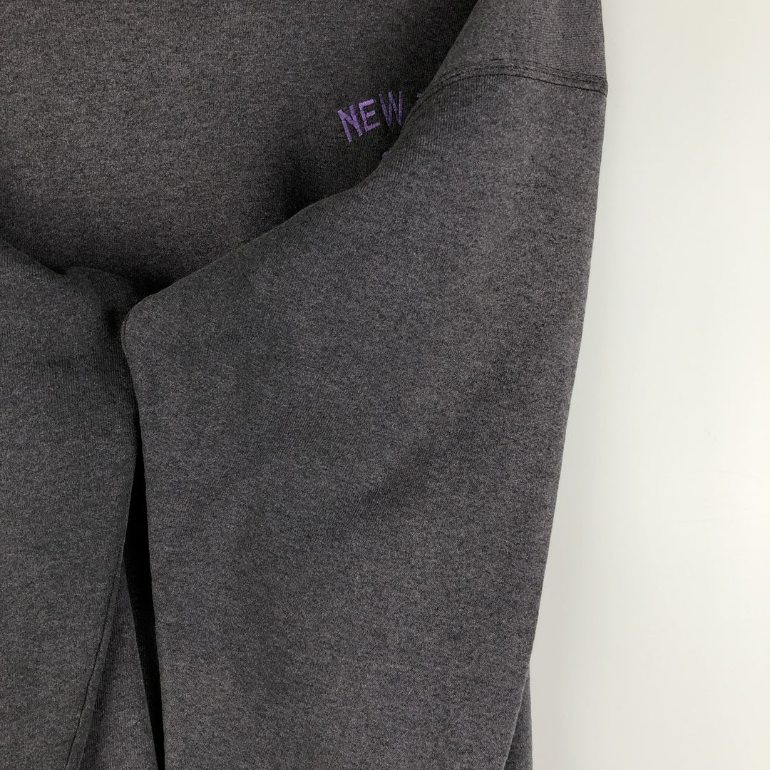 90'S ONEITA embroidered sweatshirt, made in the USA, men's size XL, vintage cotton black type Vintage Second Hand