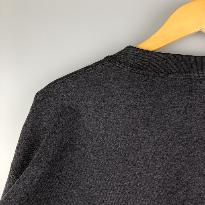 90'S ONEITA embroidered sweatshirt, made in the USA, men's size XL, vintage cotton black type Vintage Second Hand
