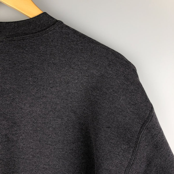 90'S ONEITA embroidered sweatshirt, made in the USA, men's size XL, vintage cotton black type Vintage Second Hand