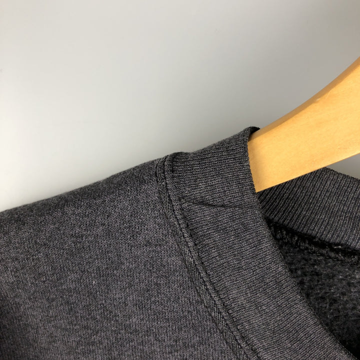 90'S ONEITA embroidered sweatshirt, made in the USA, men's size XL, vintage cotton black type Vintage Second Hand