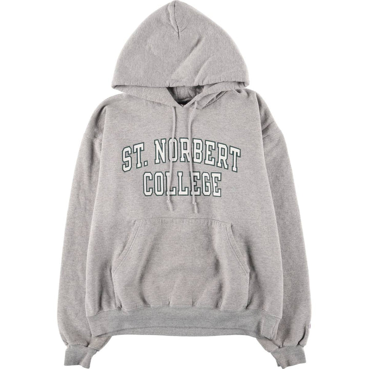 2000'S Champion Authentic Athletic Apparel College Pullover Hoodie, Men's Size L cotton gray type Vintage Second Hand